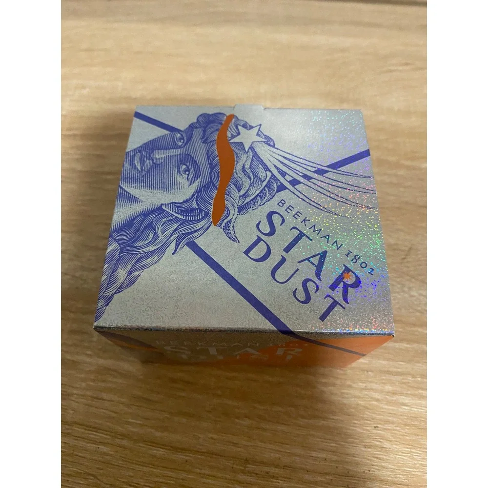 Beekman 1802 Star Dust Gemstone Bar Soap 8oz Goat Milk White Musk Jasmine Tea